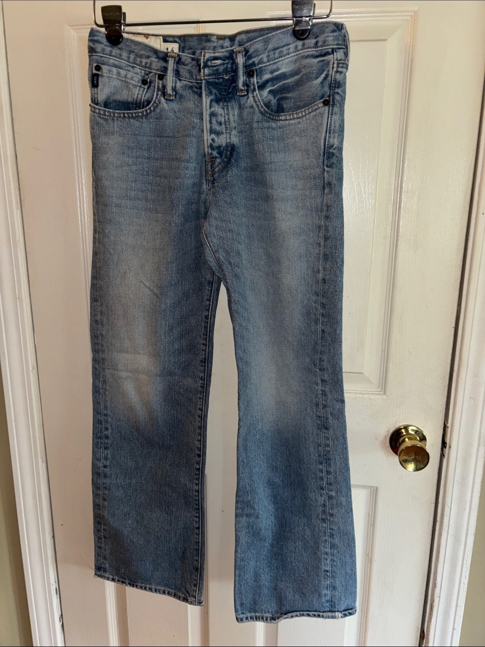 Abercrombie & Fitch Light Blue Bootcut Jeans